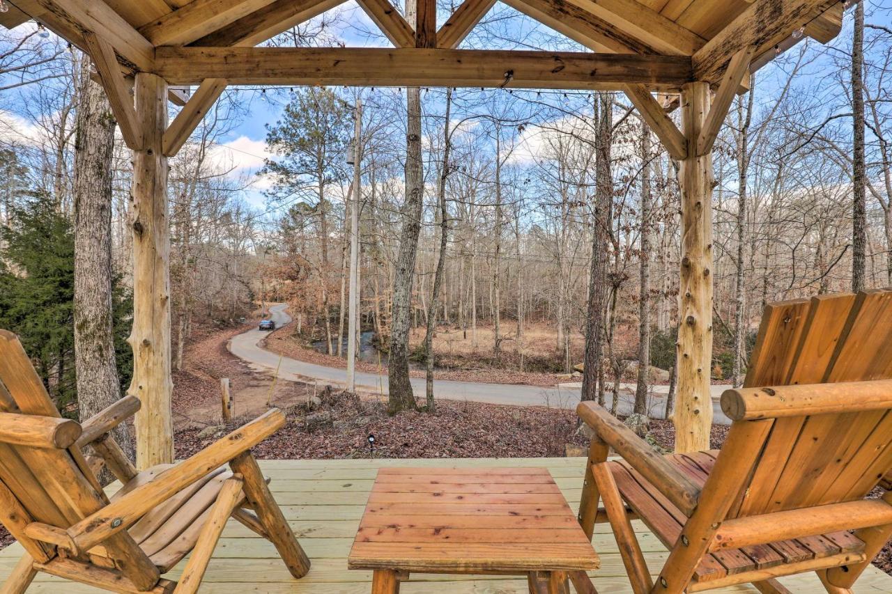 Vila Creek-View Getaway With Deck, Yard, And Fire Pit! Summerville Exteriér fotografie